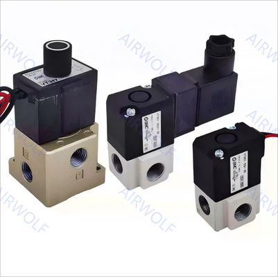 SMC 3 Port VT307 VO307 1/8" 1/4"  AC220V Direct Operated Poppet Type Solenoid Valve