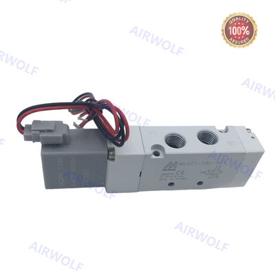 5/2 Way 3/2 way Mindman Aluminum DC24V AC220V Piston Spool Valves MVSC-180-4E1 MVSC-180-4E2   MVSC-180-4E2-DC24-L