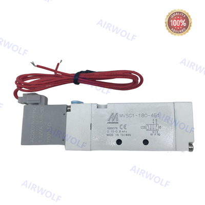 5/2 Way 3/2 way Mindman Aluminum DC24V AC220V Piston Spool Valves MVSC-180-4E1 MVSC-180-4E2   MVSC-180-4E2-DC24-L
