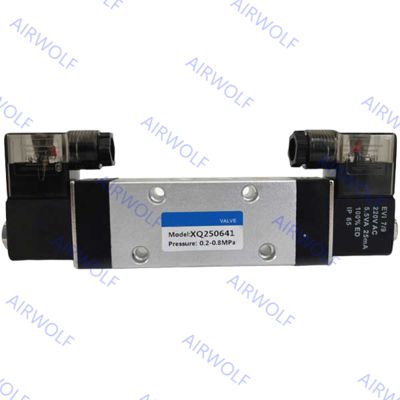 XQ Series Aluminum Pneumatic Solenoid Valve with 3/2 Way and 5/2 Way Positions and 1/8" Port for Reliable Direction Control