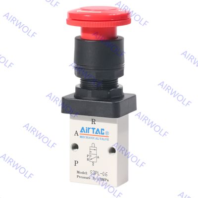 AIRTAC S3 Series S3PL-M5, S3PL-06, S3PL-08 3/2 way Control Valve M5 1/8" 1/4"