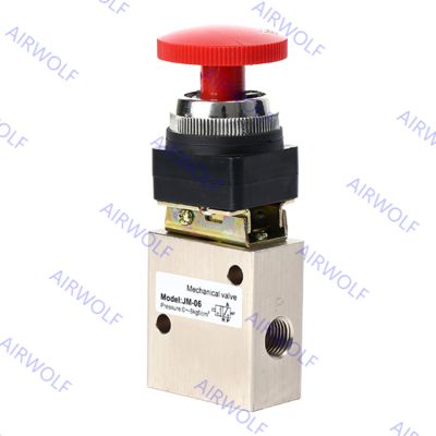 JM-05, JM-06, JM-06A, JM-07 Sunrise JM Series 3/2 way Mechanical Manual Valves 1/4"