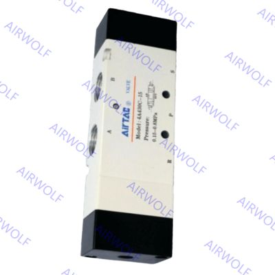 AIRTAC 4A430C-15, 4A430E-15, 4A430P-15 4A400 Series 5/3 way Air Valve 1/4" 3/8"