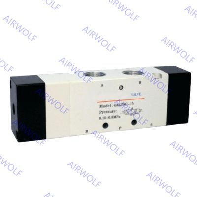 AIRTAC 4A430C-15, 4A430E-15, 4A430P-15 4A400 Series 5/3 way Air Valve 1/4" 3/8"