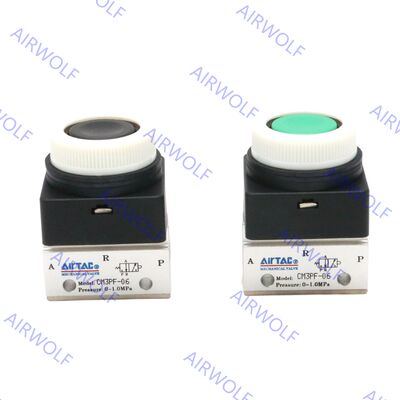 AirTAC CM3PF-06, CM3PP-06, CM3PM-06, CM3HS-06 CM3 Series 3/2 way Control Valve 1/8"