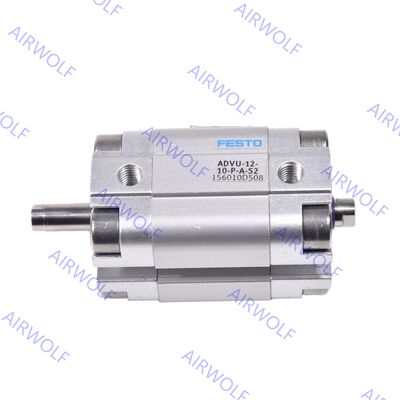 Festo ADVU-12-...-P-A,-16,-20,-25 -S2 -S6 Variable Stroke Double-Acting Compact Cylinder