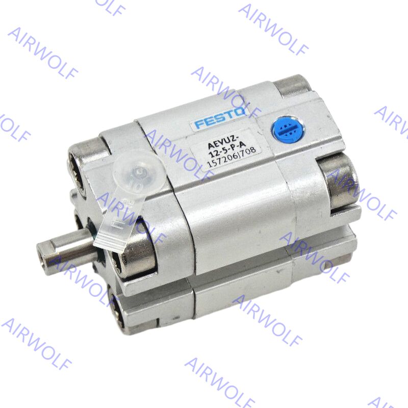 Festo AEVUZ-12-5-P-A AEVUZ-12-10-P-A AEVUZ-12-5-A-P-A AEVUZ-12-10-A-P-A Single-Acting Compact Cylinder