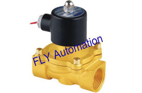 220VAC 2W250-25 Unid 2 Way 1" PIPE SIZE Brass Water Solenoid Valves With Customized