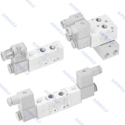 Mindman 5/2-Wege 3/2-Wege Aluminium DC24V AC220V AC110V DC12V MVSC-220-4E1 MVSC-220-4E2 MVSC-220-4E2-DC24-L