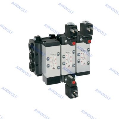 Camozzi 5/2 5/3 Weg ISO5599/1 Solenoidventil 24V DC 230V AC Größe 1 2 3 951-000-P11-23 951-000-P15-23 952-000-P15-23 951-000-P11-23-G77 951-000-P11-23-G7J 951-000-P11-23-G7K 951-000-P11-23-G73